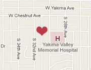 Yakima Heart Center Map